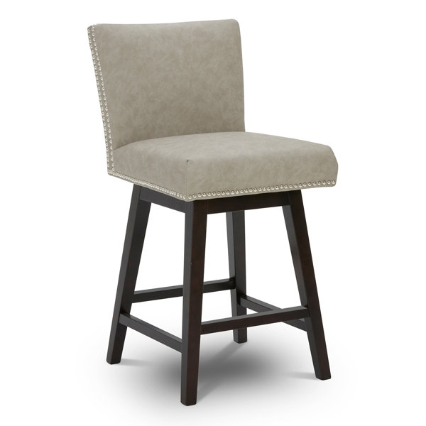 Winston Porter Blake 26'' Swivel Counter Stool & Reviews Wayfair
